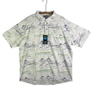 NWT SALT LIFE Six Vented SLX Performance Short Sleeve Men’s Top Size XXL